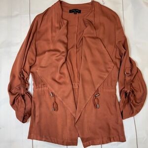 Cardigan / Rust‎ Colored / Small / Sku0012